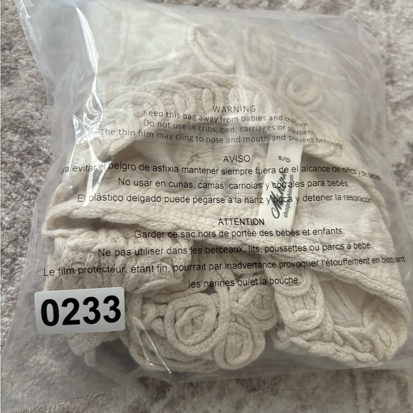 Mahina Boutique Crochet Sleeveless Crop Top O/S Small - Picture 16 of 16